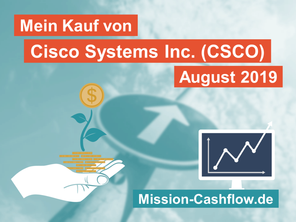 Kauf von Cisco Systems - Titel August 2019