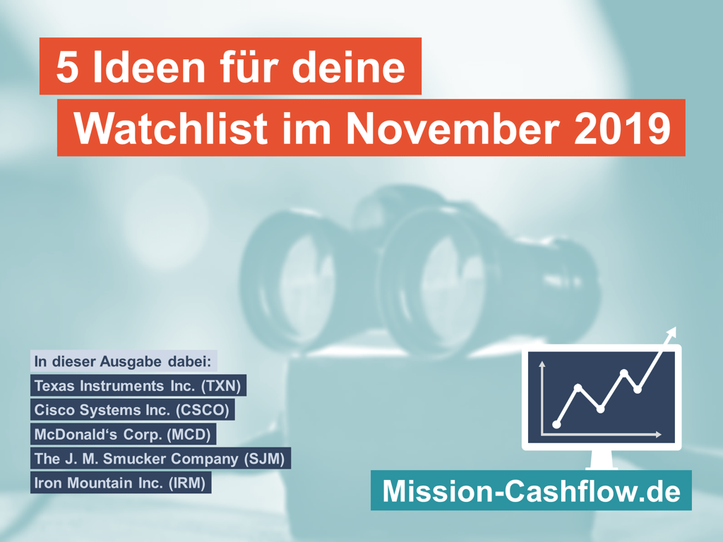 Watchlist im November 2019 - 5 Ideen Titel