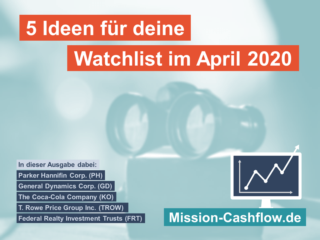 Watchlist im April 2020 - 5 Ideen Titel