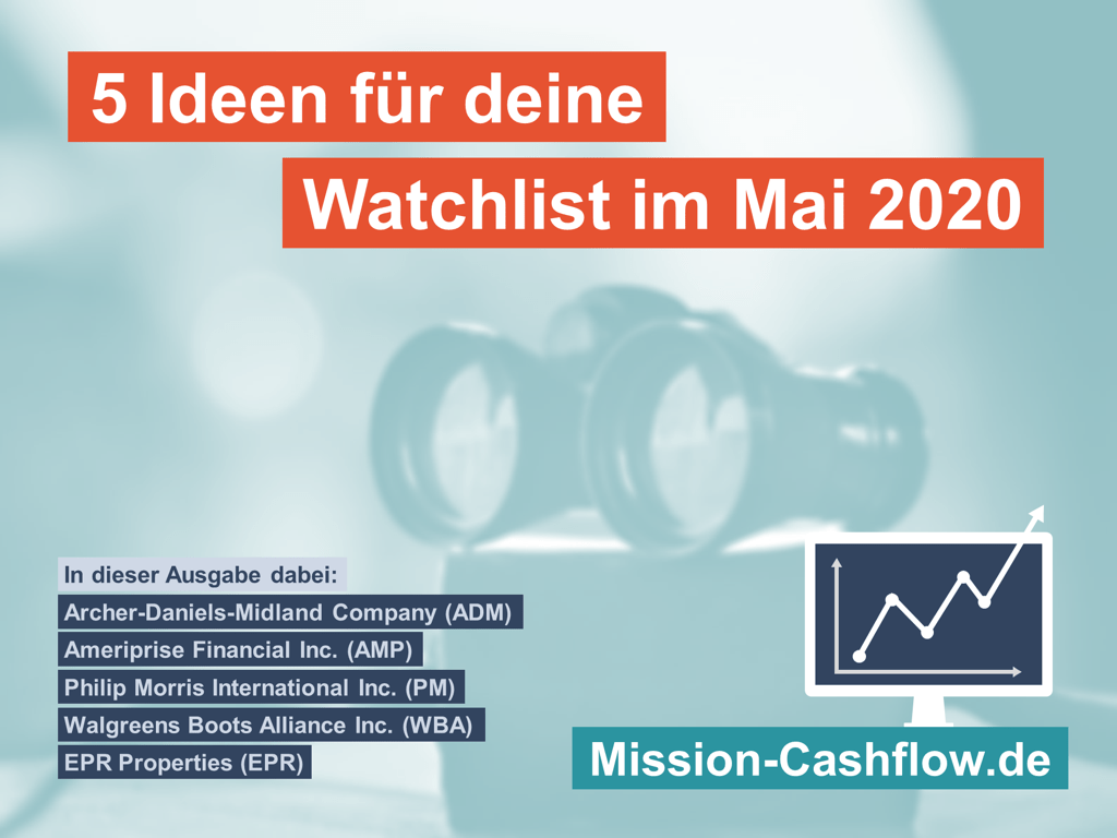 Watchlist im Mai 2020 - 5 Ideen Titel