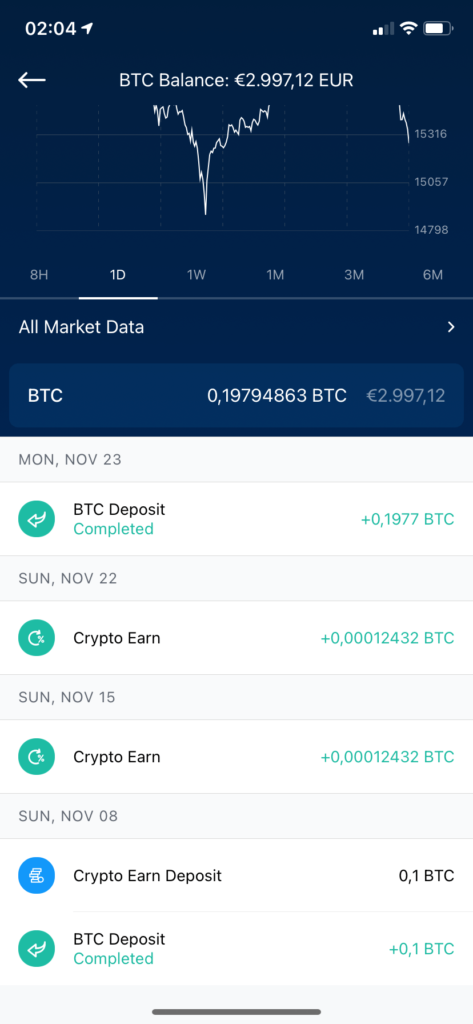 Bitcoin kaufen in 2020 - Crypto.com App 3