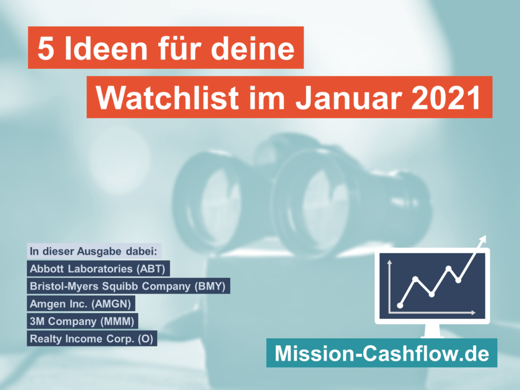 Watchlist im Januar 2021 - 5 Ideen Titel