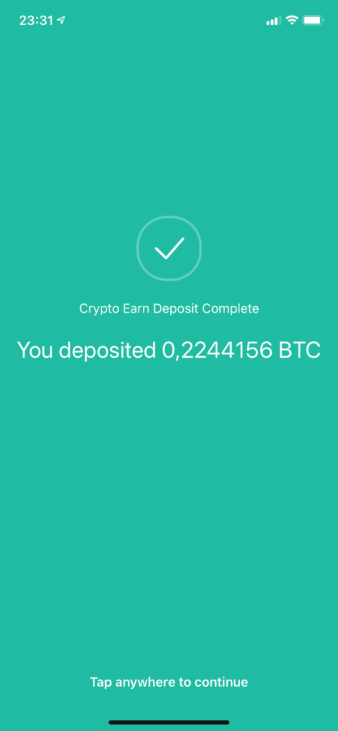 Crypto Earn Lending mit Crypto.com - Crypto Earn 6