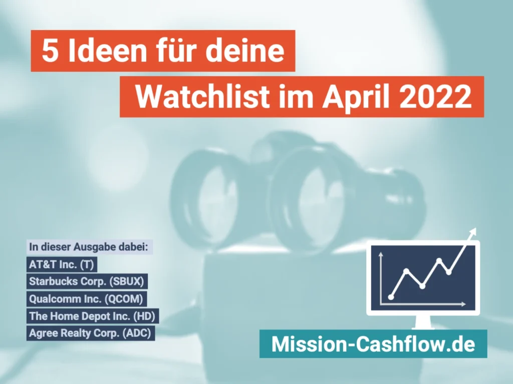 Watchlist im April 2022 - 5 Ideen Titel
