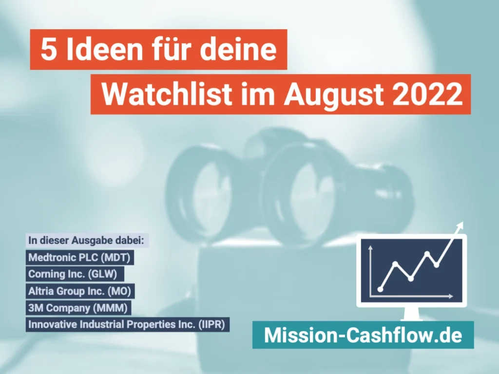 Watchlist im August 2022 - 5 Ideen Titel