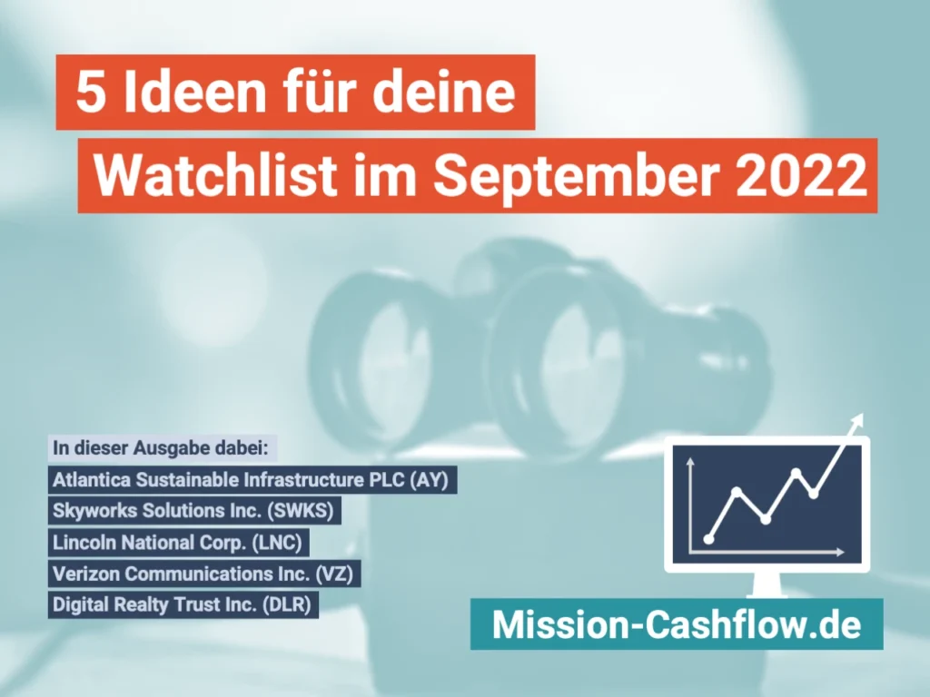 Watchlist im September 2022 - 5 Ideen Titel