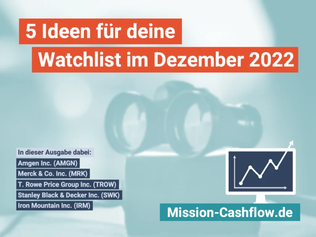 Watchlist im Dezember 2022 - 5 Ideen Titel