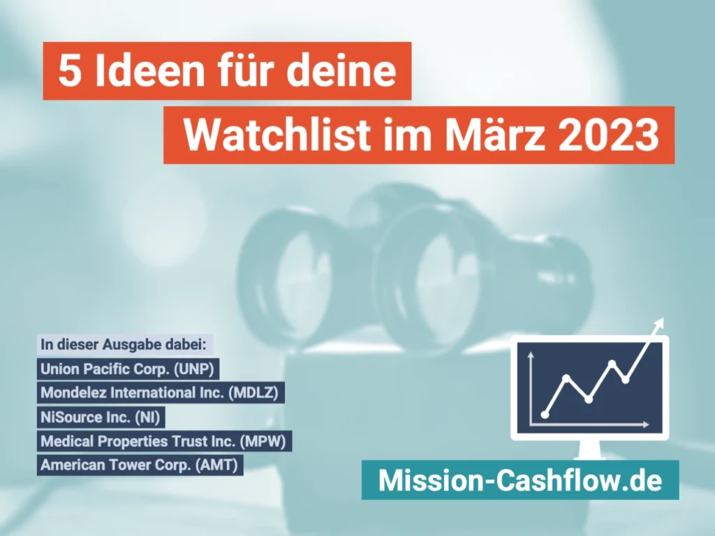 Watchlist im März 2023 - 5 Ideen Titel