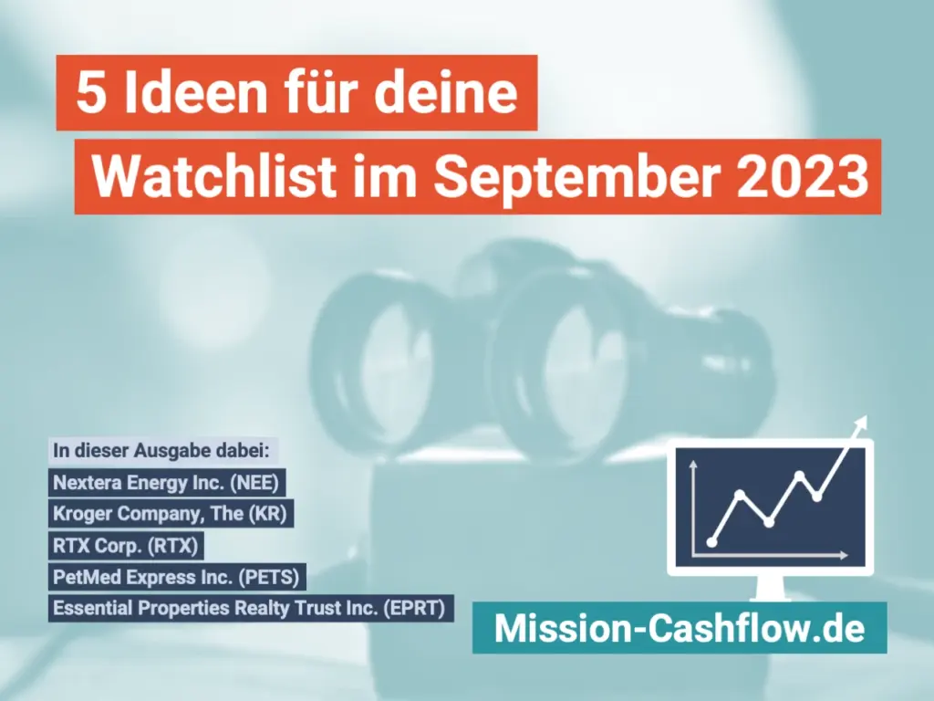 Watchlist im September 2023 - 5 Ideen Titel