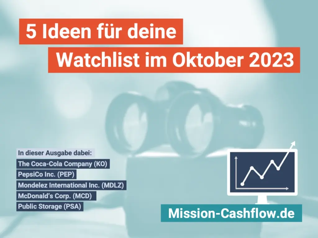 Watchlist im Oktober 2023 - 5 Ideen Titel