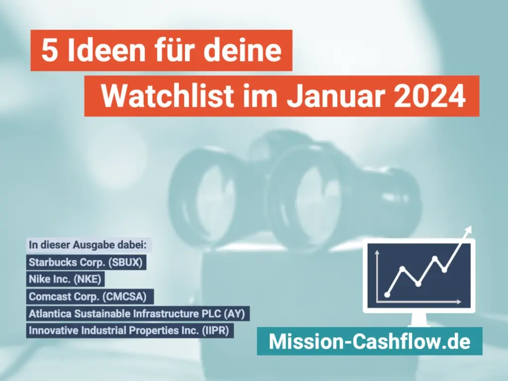 Watchlist im Januar 2024 - 5 Ideen Titel