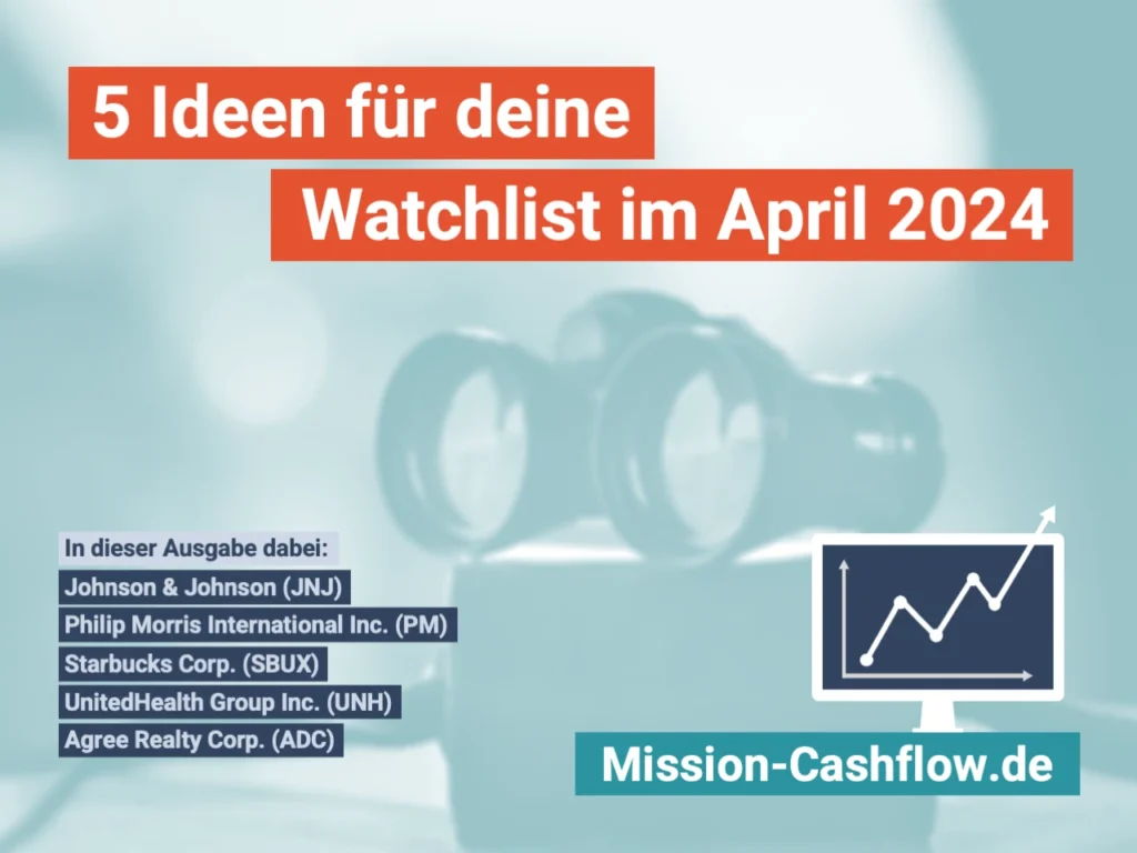 Watchlist im April 2024 - 5 Ideen Titel