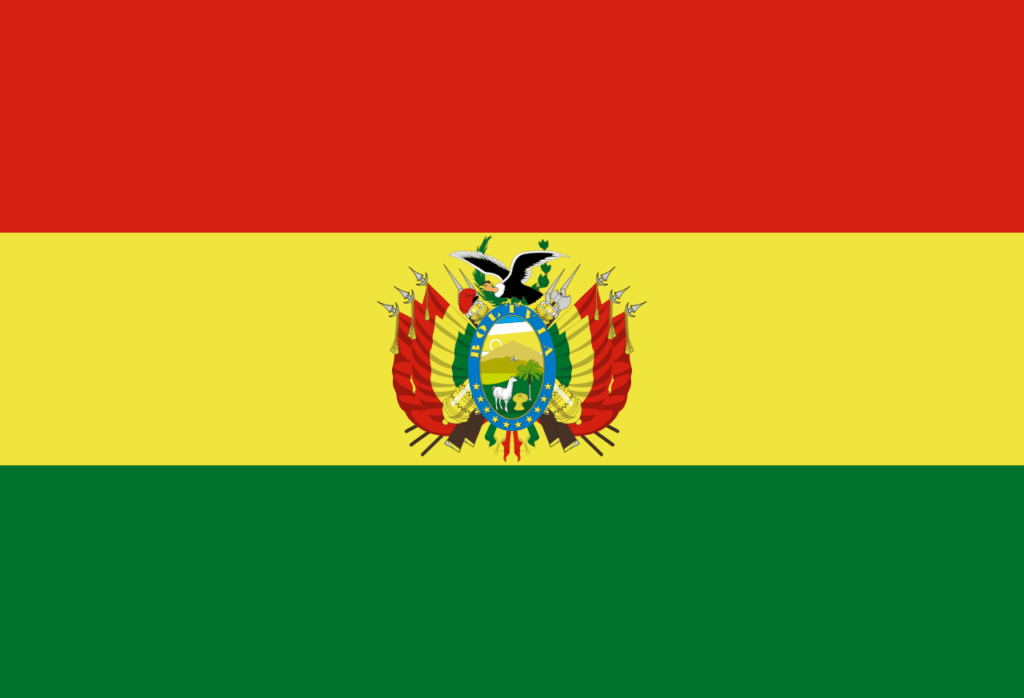 Bolivien 2024 - Flagge