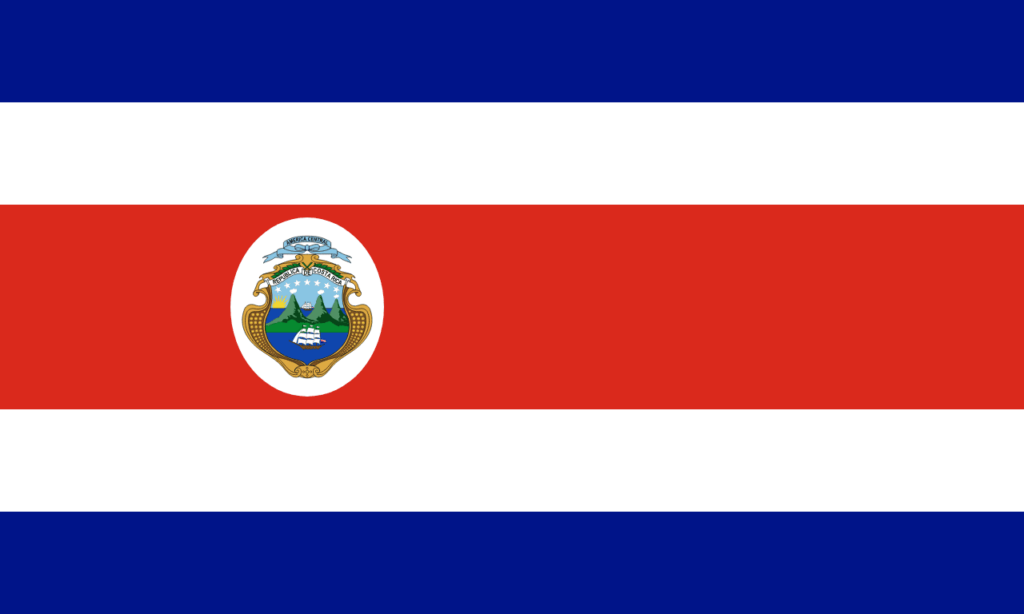 Costa Rica 2024 - Flagge