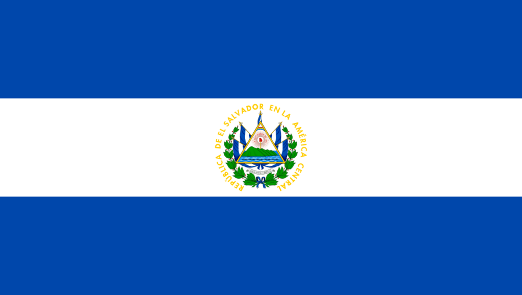 El Salvador 2023 - Flagge