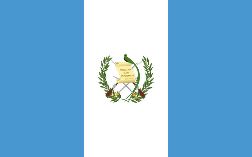 Guatemala 2023 - Flagge