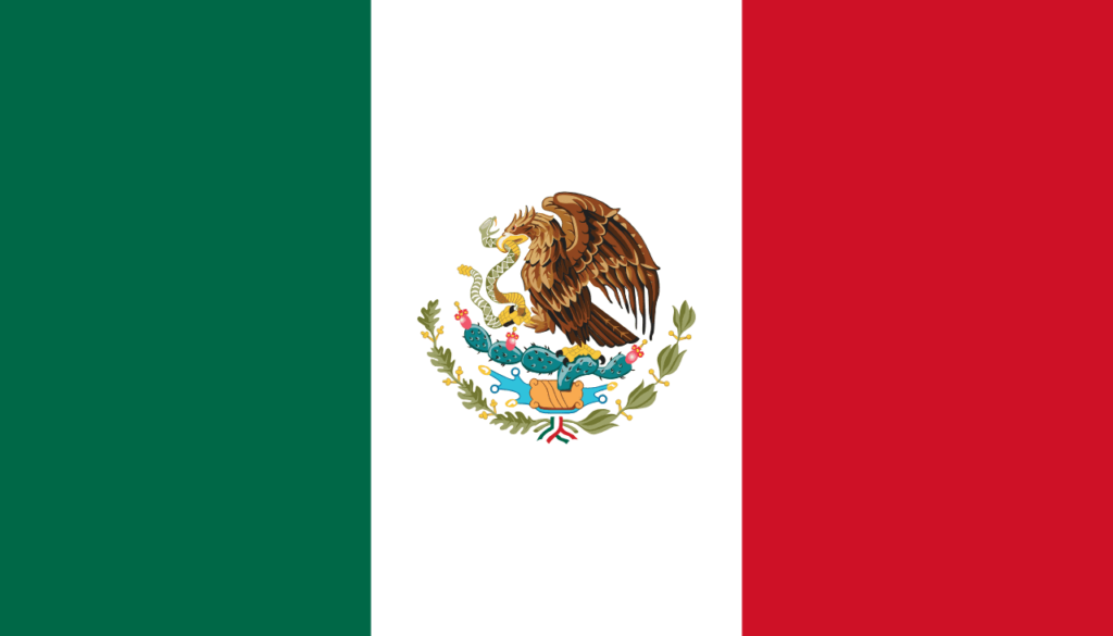 Mexiko 2023 - Flagge