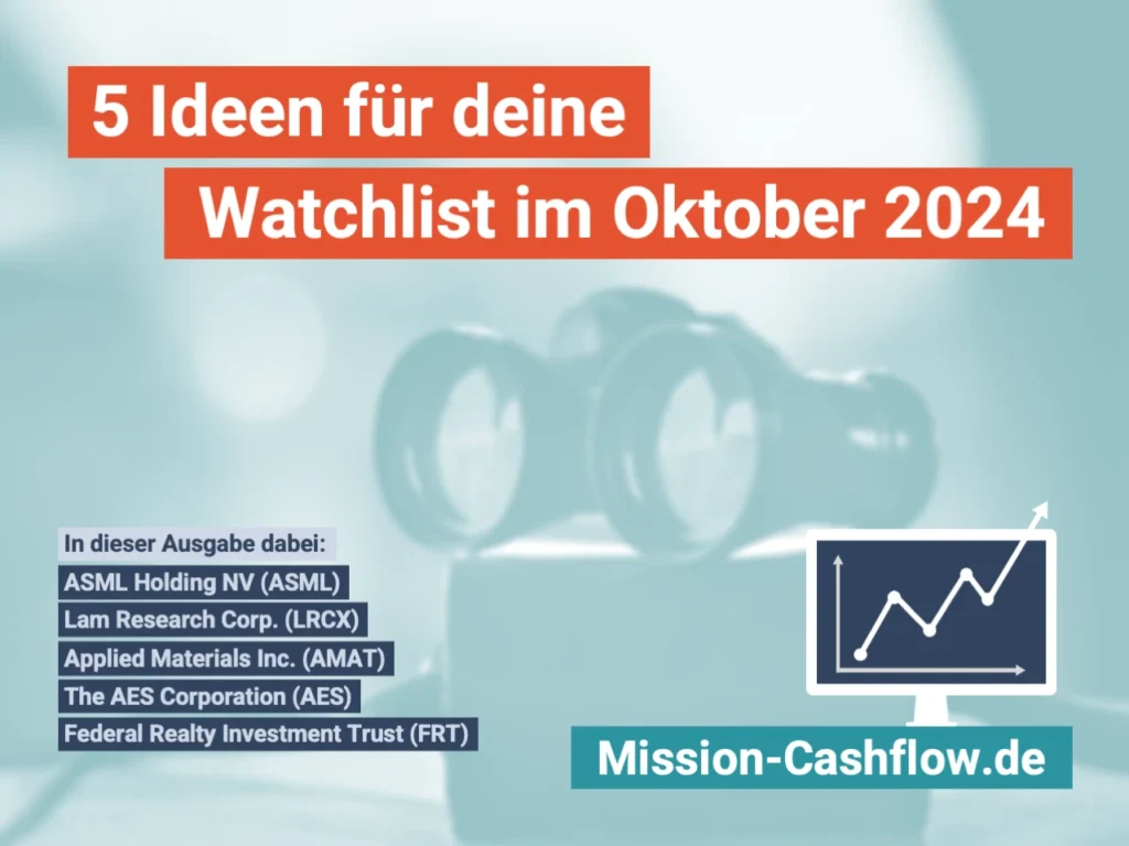 Watchlist im Oktober 2024 - 5 Ideen Titel