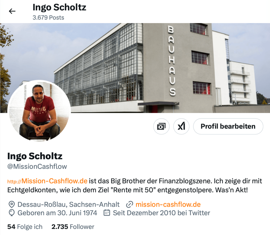 Meine Ziele für 2025 - Twitter Januar 2025 v2