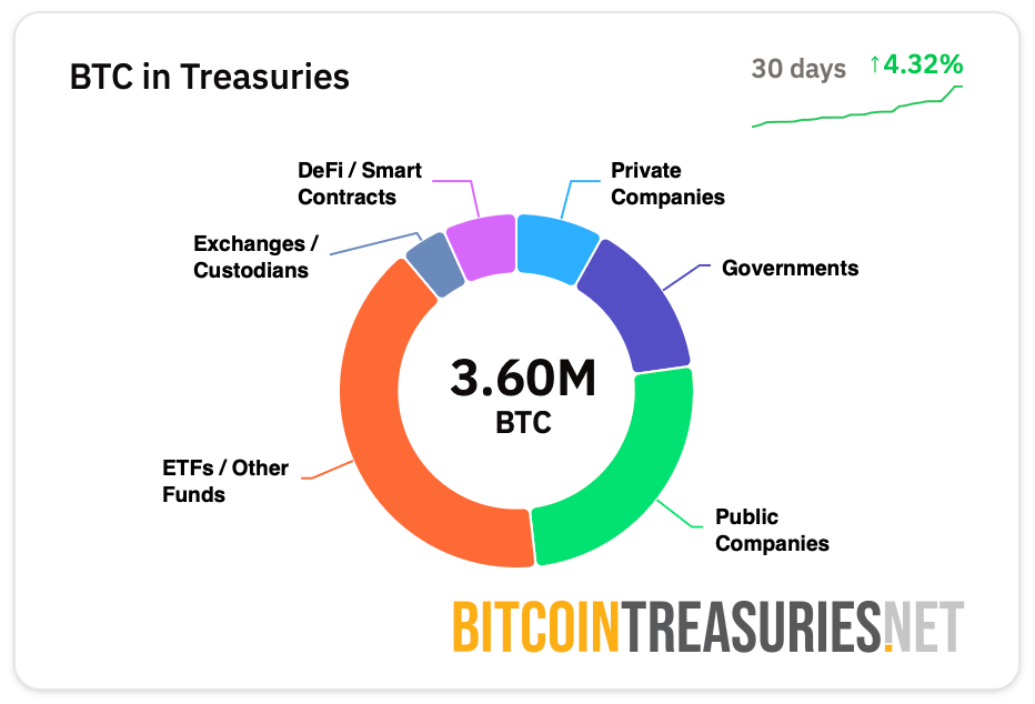 BTC in Treasuries