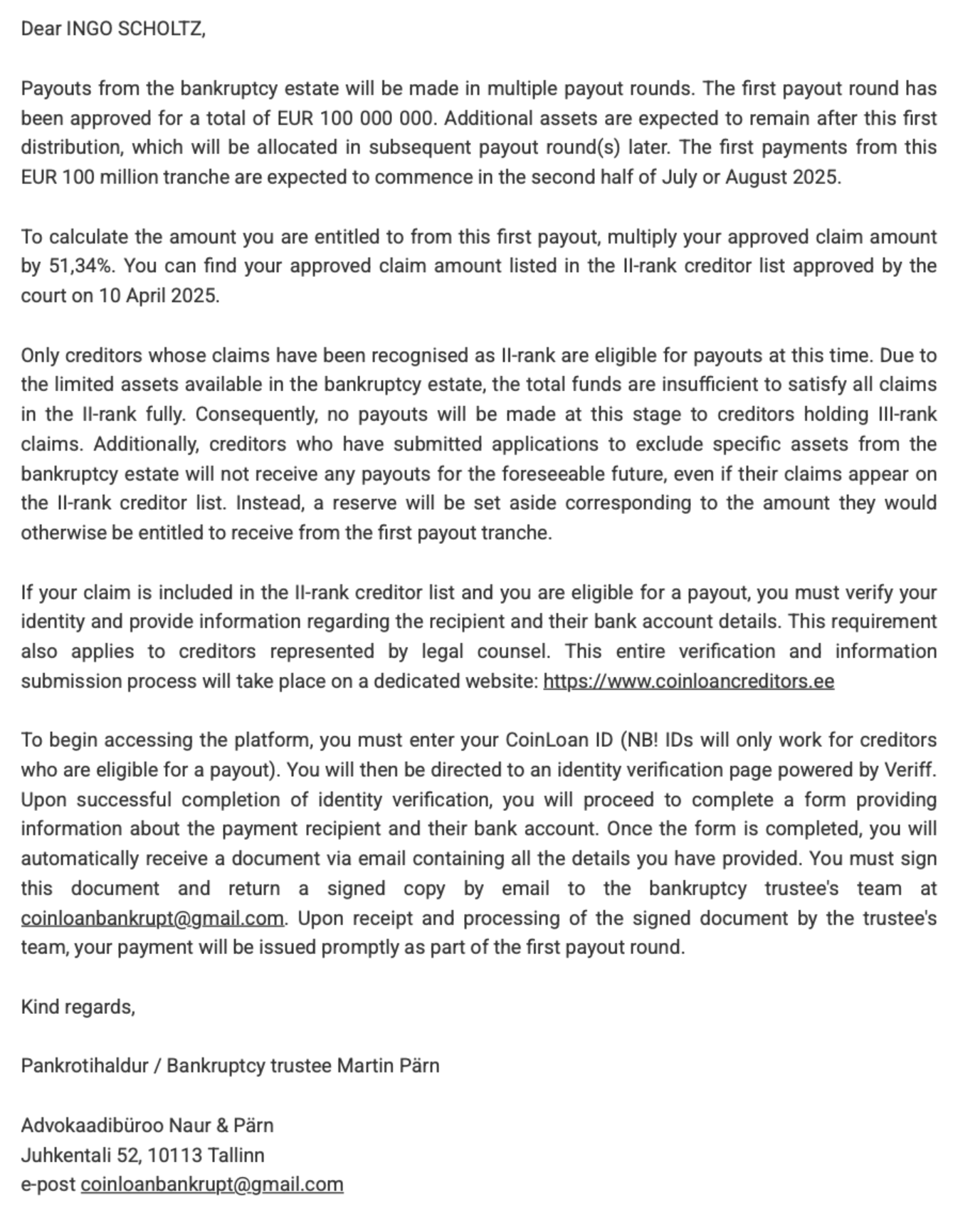 Update: Krypto-Portfolio 2025 & die CoinLoan Pleite