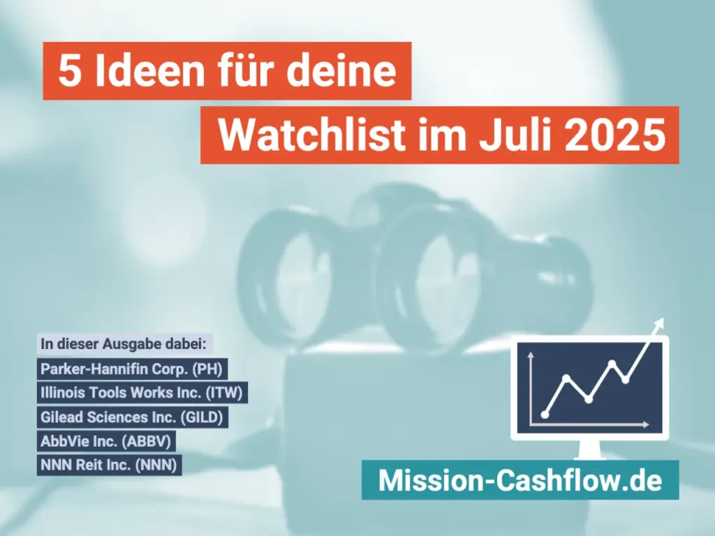 Watchlist im Juli 2025 - 5 Ideen Titel