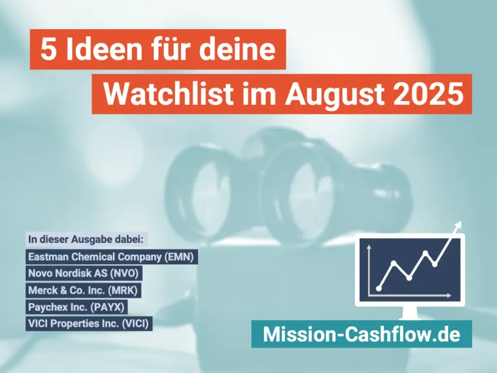 Watchlist im August 2025 - 5 Ideen Titel