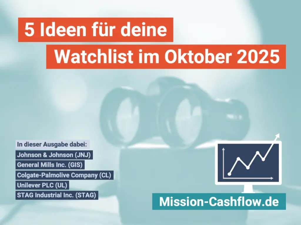 Watchlist im Oktober 2025 - 5 Ideen Titel
