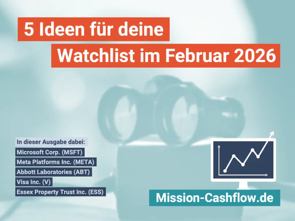Watchlist im Februar 2026 - 5 Ideen Titel